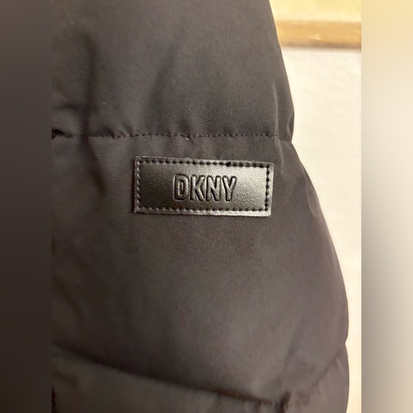DKNY Black Puffer Jacket - Picture 7 of 9
